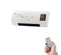 No Window Ac Unit 12000 BTU Wall Mount Portable Air Conditer with Remote, Quiet Cooling Fan for Bedroom Office, Easy Install Ductless Split System Ultra Silent Energy Saving White