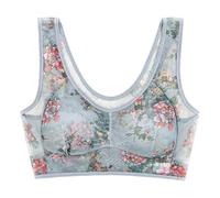 No Wire Bras for Women Women's Comfort Wireless Bra, Full-Coverage Wirebra for Physical Yoga Training for Women Dim Bra Smooth Wireless Bras for Women No Underwire Comfort Seamless Bra Blue