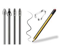 No Worn Out Titanium Alloy Metal Pencil Nibs Compatible for STAEDTLER Noris Digital Jumbo/Classic/Mini EMR Digital Pen Stylus, Premium Stylus Digital Pen Fine Tip, Smooth Ballpoint Nib