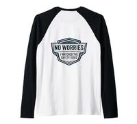No Worries I Watched The Safety Video Funny Workplace Quote Raglan Baseball Tee