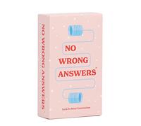 No Wrong Answers - Hilarious Card Game, Conversation Starter - Fun Activity for Family, Teens, Parties, Travel, Couples, Team Building - Great Gift for Birthdays, Mother’s Day, Father’s Day - All Ages