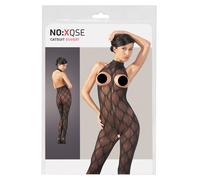 NO:XQSE - Lace Jumpsuit with Open Bust Design