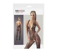 NO:XQSE - Lace Jumpsuit with Pearl Embellishments - L/XL