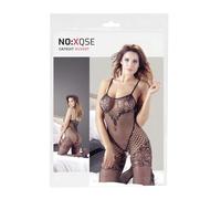 NO:XQSE - Lace Mesh Bodysuit - Black (S-L)