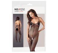 NO:XQSE - Open Net Bodysuit (Black) - XL/XXL