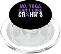 No Yoga Cant Cure Crohn's Disease PopSockets PopGrip for MagSafe