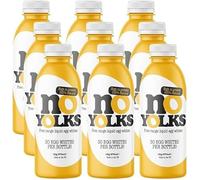 NO YOLKS | 100% British Free Range Liquid Egg Whites | High in Protein, Fat Free, Zero Sugar and Carb Free | 100% Natural | 970ml/1kg (9 Bottles)