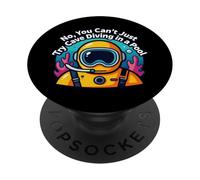 No You Can't Just Try Cave Diving in a Pool Diver PopSockets Adhesive PopGrip