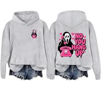No You Hang Up Sweatshirt No You Hang Up Ghostface Sweatshirt Funny Halloween Scream Hoodie