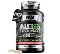 NO2 Xtreme - High Strength 5,070mg Nitric Oxide Supplements for Men & Women - Nitric Oxide Booster Pre Workout Tablets with L Arginine (120 Vegetarian Capsules)