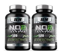NO2 Xtreme - Nitric Oxide Supplement - Pump Pre Workout Tablets - with L Arginine, Niacin and Caffeine - Vegetarian & Vegan Nitric Oxide Supplements for Men and Women (240 Capsules)