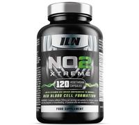 NO2 Xtreme - Nitric Oxide Supplement - Pump Pre Workout Tablets - with L Arginine, Niacin and Caffeine - Vegetarian & Vegan Nitric Oxide Supplements for Men and Women (120 Capsules)