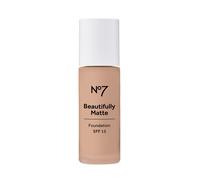 No7 Beautifully Matte Foundation SPF15 28ml - Deeply Beige 500N