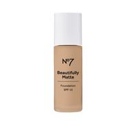 No7 Beautifully Matte Foundation SPF15 28ml - Honey 470W