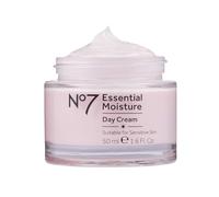 Nō7 | Essential Moisture - Day Cream | Nourish Your Skin Daily with This Gently Caring Facial Moisturiser, the Light and Easily Absorbed Formula Leaves Skin Soft, Supple and Smooth | 50mL