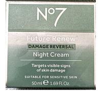 No7 Future Renew Damage Reversal Face Moisturizer Night Cream 1.69 Oz