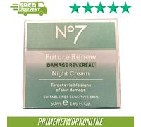 No7 Skincare Future Renew Damage Reversal Night Cream 50ml (Brand New)