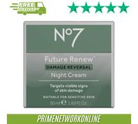 No7 Skincare Future Renew Damage Reversal Night Cream 50ml (Brand New)
