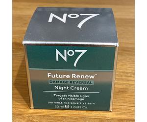 No7 Future Renew Damage Reversal Night Cream 50ml Original Boots