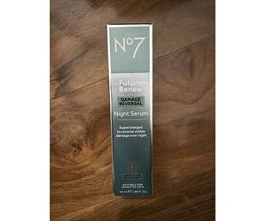 No7 Future Renew Damage Reversal NIGHT Serum 50ml Face Cream Women & Men