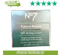 No7 Boots Future Renew Damage Reverse Day Cream SPF40 RRP £35.00