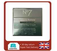 No7 Boots Future Renew Damage Reverse Day Cream SPF40 RRP £35.00