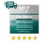No7 Boots Future Renew Damage Reverse Day Cream SPF40 RRP £35.00