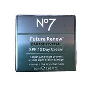 No7 Boots Future Renew Damage Reverse Day Cream SPF40 RRP £35.00