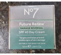 No7 Boots Future Renew Damage Reverse Day Cream SPF40 RRP £35.00