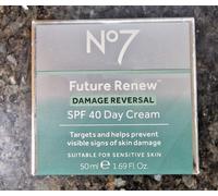 No7 Boots Future Renew Damage Reverse Day Cream SPF40 RRP £35.00