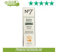No 7 Future Renew Damage Protection Defence Shield SPF 50 50ml