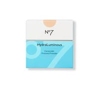 Nō7 | HydraLuminous Ceramide Pressed Powder - Shade: 1 | Boosts the Skin Hydration With a Flawless and Natural Finish | 9g[Imperfect Box]