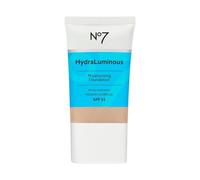 Nō7 | HydraLuminous Moisturising Foundation, Shade - Calico | Medium Coverage - SPF 15 | All-Day Hydration | 30mL