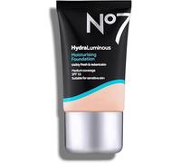 Nō7 | HydraLuminous Moisturising Foundation, Shade - Porcelain | Medium Coverage - SPF 15 | All-Day Hydration | 30mL