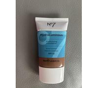 No7 Hydraluminous Moisturising Foundation, Walnut