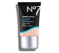 Nō7 | HydraLuminous Moisturising Foundation - Wheat | Medium Coverage - SPF 15 | Suitable for Sensitive Skin | Visibly Fresh | 30mL[Imperfect Lable]