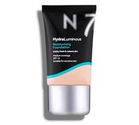 Nō7 | HydraLuminous Moisturising Foundation - Wheat | Medium Coverage - SPF 15 | Suitable for Sensitive Skin | Visibly Fresh | 30mL [Imperfect Lable]