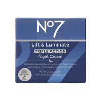 No7 Lift & Luminate TRIPLE ACTION Night Cream Enhanced Formula 50ml
