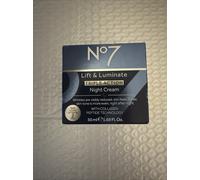 No7 Lift & Luminate TRIPLE ACTION Night Cream Enhanced Formula 50ml