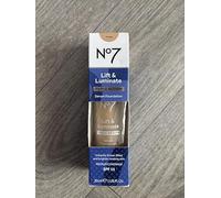 No7 Lift and Luminate Triple Action Serum Foundation 30ml Shade Honey