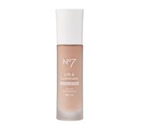 Nō7 | Lift & Luminate - Serum Foundation | Sandalwood Shade | Medium Coverage - SPF15 | 30mL [IMPERFECT BOX]