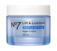 No7 Lift & Luminate TRIPLE ACTION Night Cream Enhanced Formula 50ml