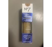 No7 Lift & Luminate Triple Action Serum Foundation, Warm Sand, SPF 15, Medium Coverage, 30ml