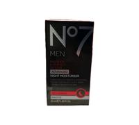 No7 Men Protect Perfect Intense Advanced NIGHT Moisturiser 50ml New - (649)