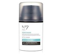 No7 Men - Moisturiser - Sensitive Care - SPF 15 - Fragrance Free - 50ml new