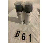 No7 Men Shave Gel 2X150 ml Skin Shaving Sensitive Hypoallergenic Smooth Face Man