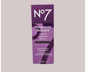 No7 Menopause Skincare Instance Radiance Serum 30ml (366)