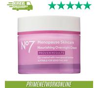 No7 Menopause Skincare Nourishing Overnight Cream - 50ml 100% ORIGINAL ⭐⭐⭐⭐⭐