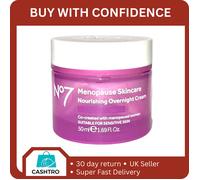 No7 Menopause Skincare Nourishing Overnight Cream 50ml