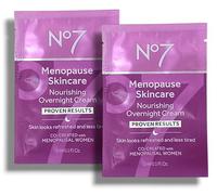Nō7 | Menopause Skincare - Nourishing Overnight Cream - Proven Results | 3mL Each